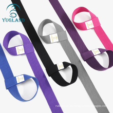 Yugland Factory Custom Logo Verstellbarer Yoga -Gürtel -Yogamatte Tragengurt